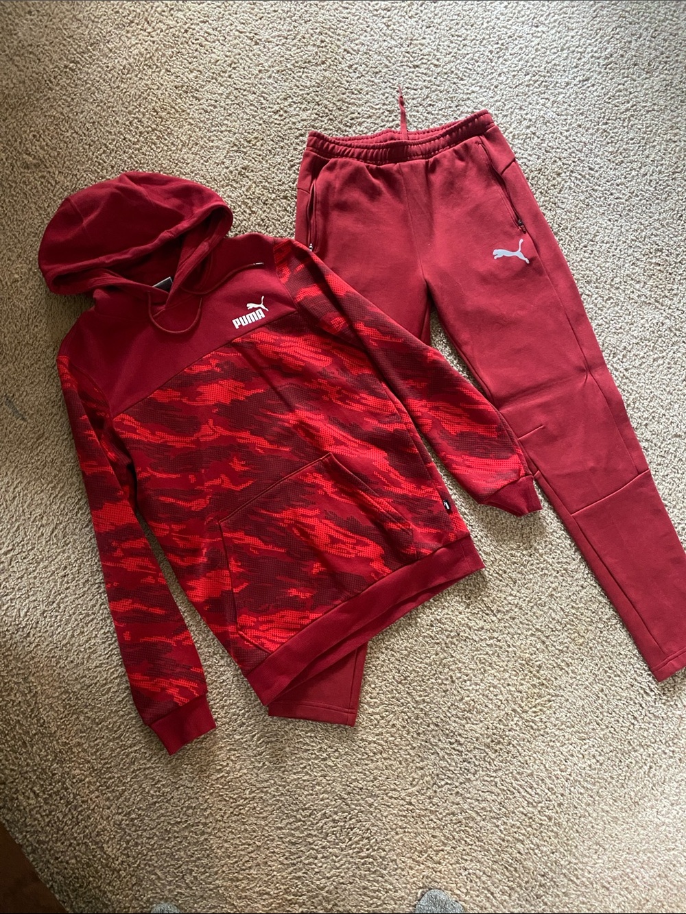 Puma sweat suit